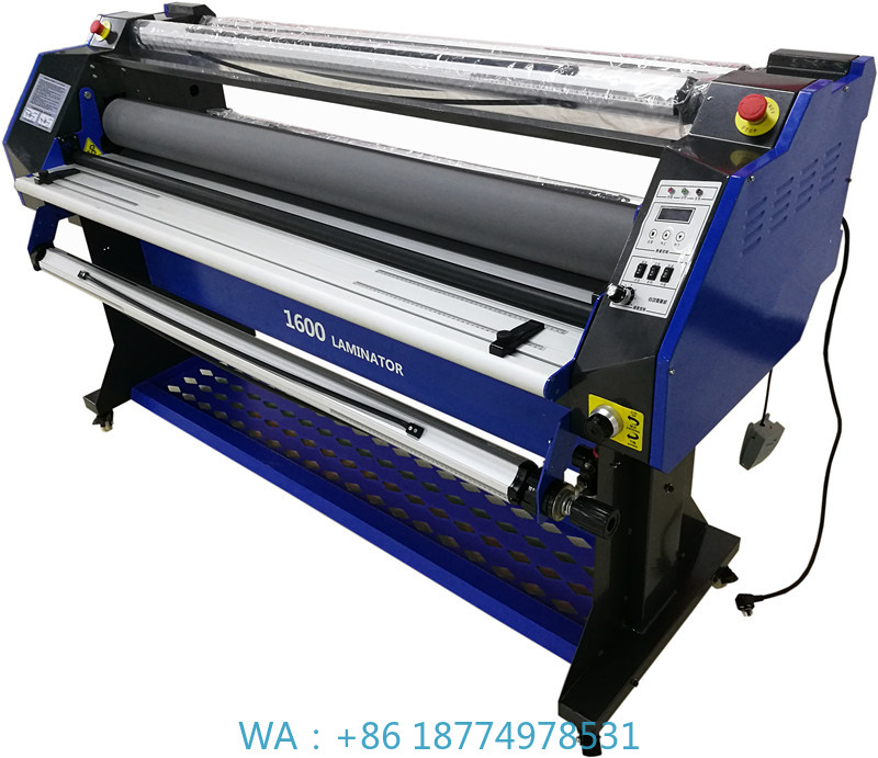 Laminator Cold Roll - آلة الترقق الباردة الساخنة 160cm لاصق