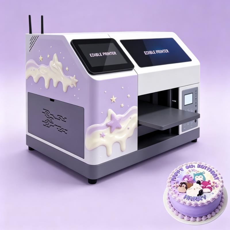 آلة طباعة الكيك الرقمية بالحبر - مراجعة Commercial Printing & Graphics وسعره