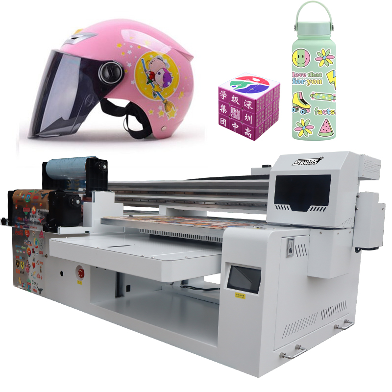 طابعة هجينة مسطحة ولفافة بالأش - مراجعة Hybrid Commercial Printing وسعره