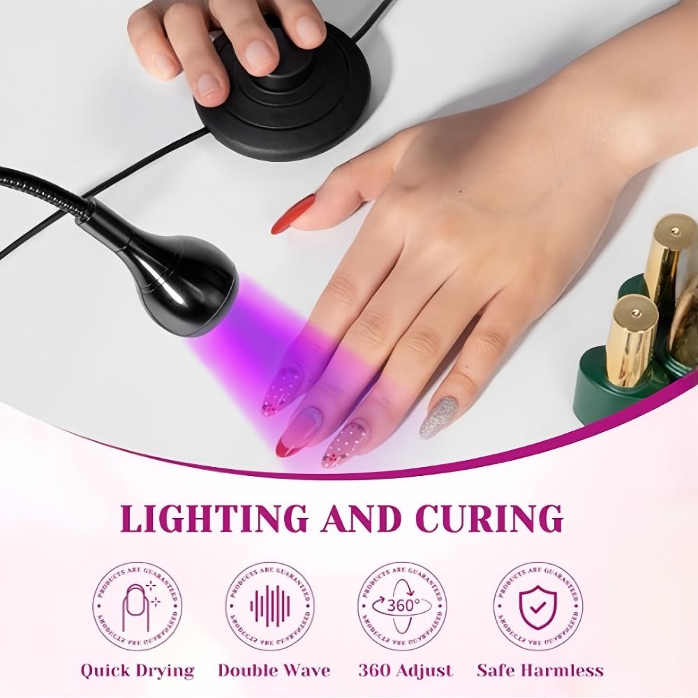 مصباح أظافر LED بالأشعة فوق ال - مراجعة Uv Led Lamp Printer وسعره