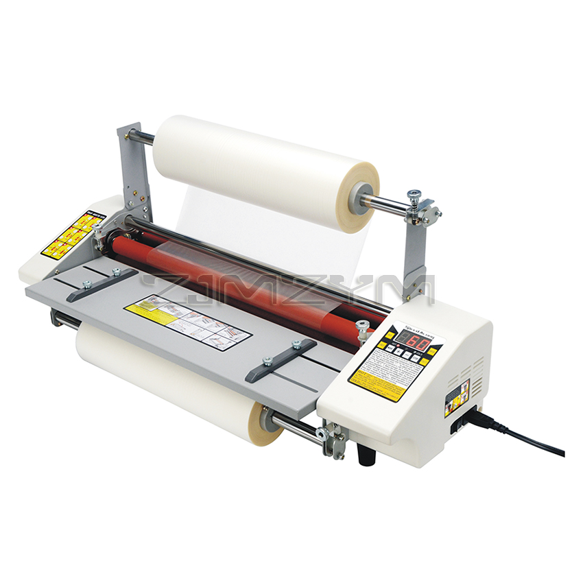 ماكينة تصفيح الورق ، بأربع أسط - مراجعة Laminator Cold Roll وسعره