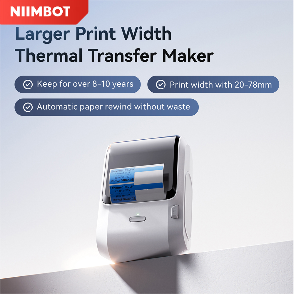 Niimbot M3 طابعة ملصقات النقل  - مراجعة Commercial Printing Dpi وسعره