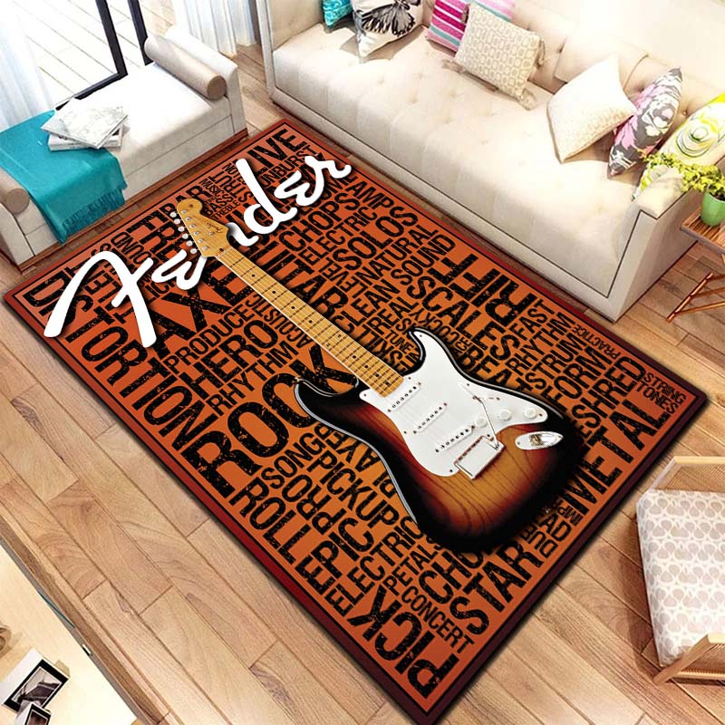 سجادة مطبوعة بتصميم موسيقى الر - مراجعة Commercial Printing And Design وسعره