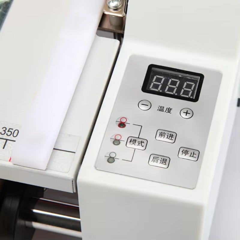 آلة تغليف حرارية وباردة 450 مم - مراجعة Laminator Cold Roll وسعره