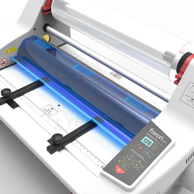 سطح المكتب A3 A4 آلة تصفيح الو - مراجعة Laminator Cold Roll وسعره