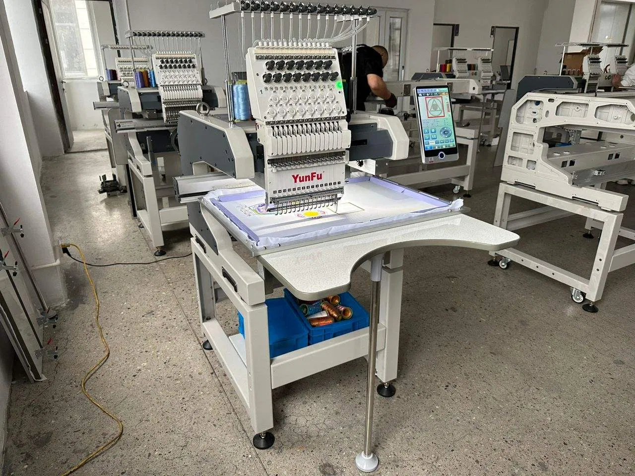 ماكينة تطريز تجارية لخياطة سري - مراجعة Commercial Embroidery Machine وسعره