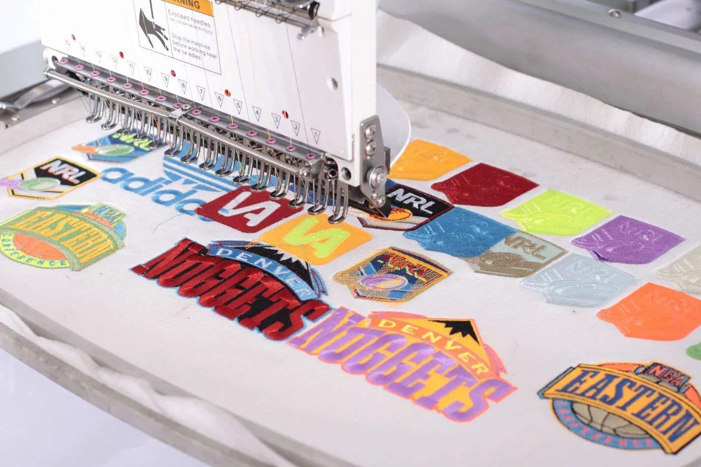 ماكينة تطريز تجارية لخياطة سري - مراجعة Commercial Embroidery Machine وسعره