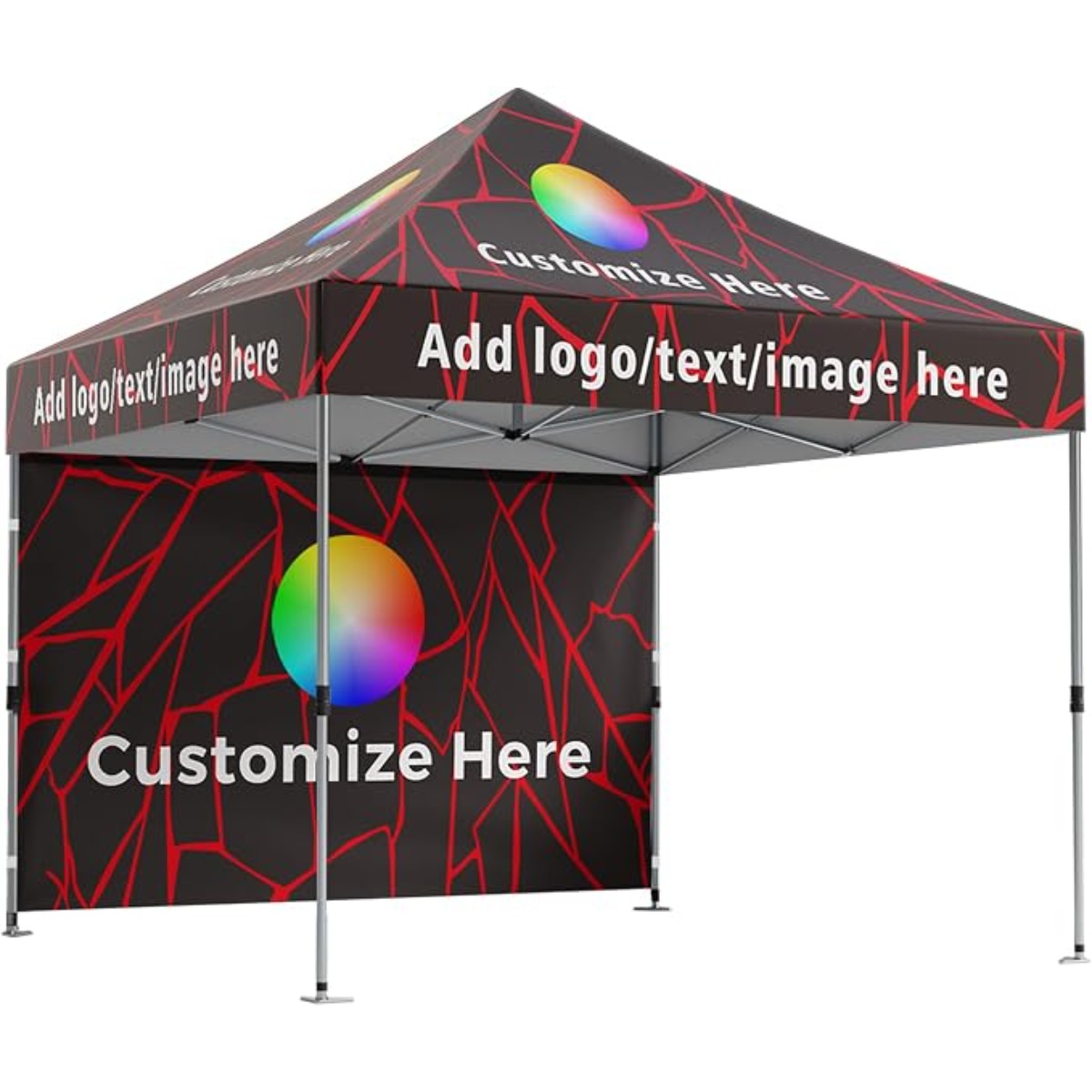 غطاء خيمة مخصص مقاس 10x20 مع ش - مراجعة Commercial Printing Logo وسعره