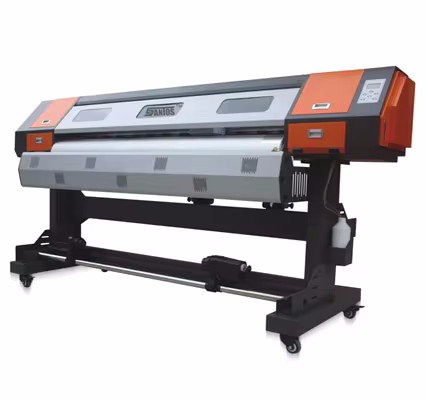 1.8 متر طابعة الراسمة الفينيل  - مراجعة Commercial Digital Printing Machine Price وسعره