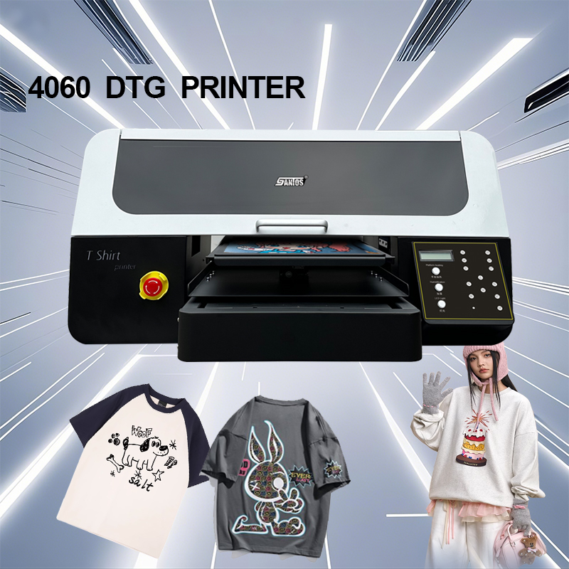 طابعة A3 DTG عالية الجودة لتي  - مراجعة Commercial Digital Printing Machine Price وسعره