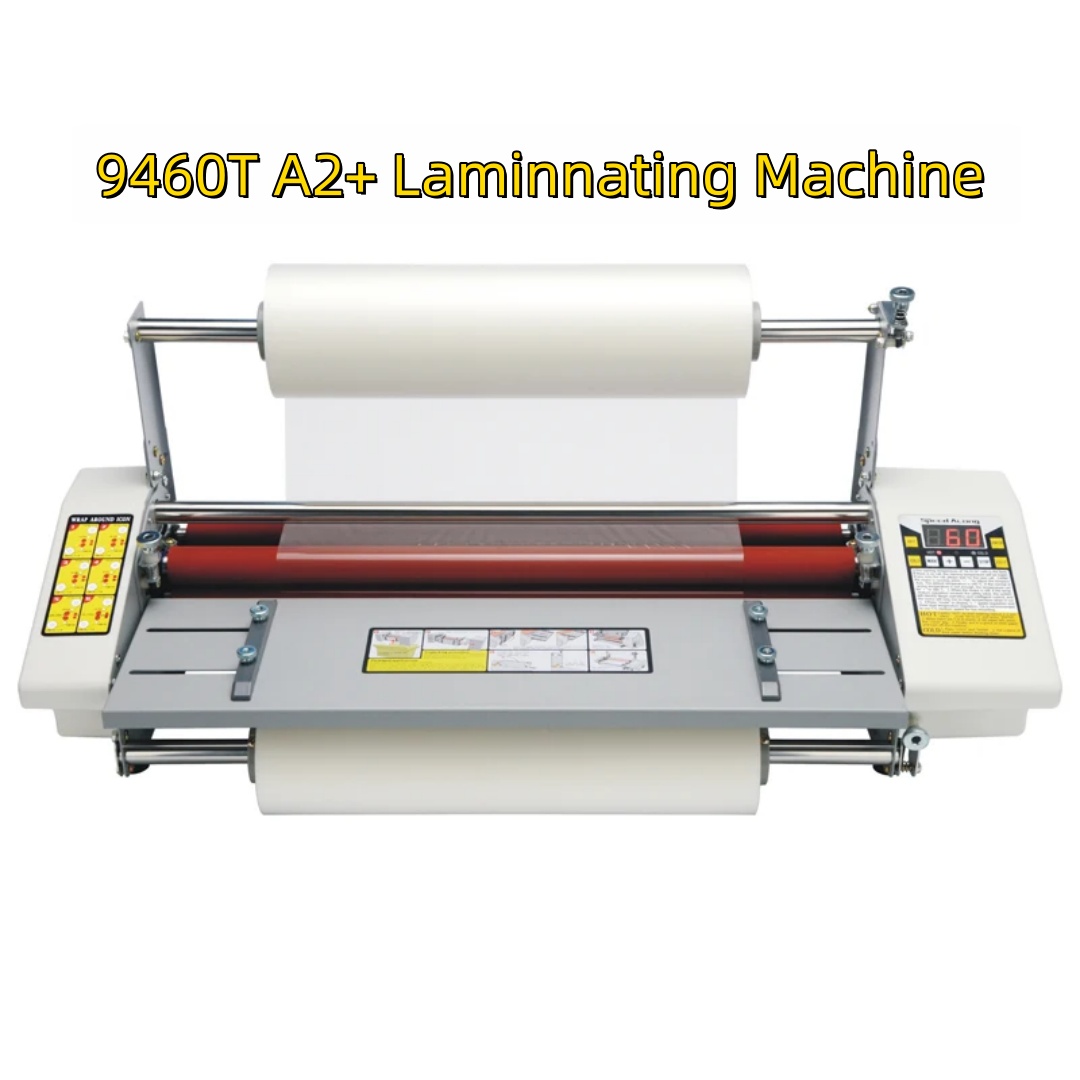 9460T A2 + آلة تصفيح الورق الن - مراجعة Laminator Cold Roll وسعره