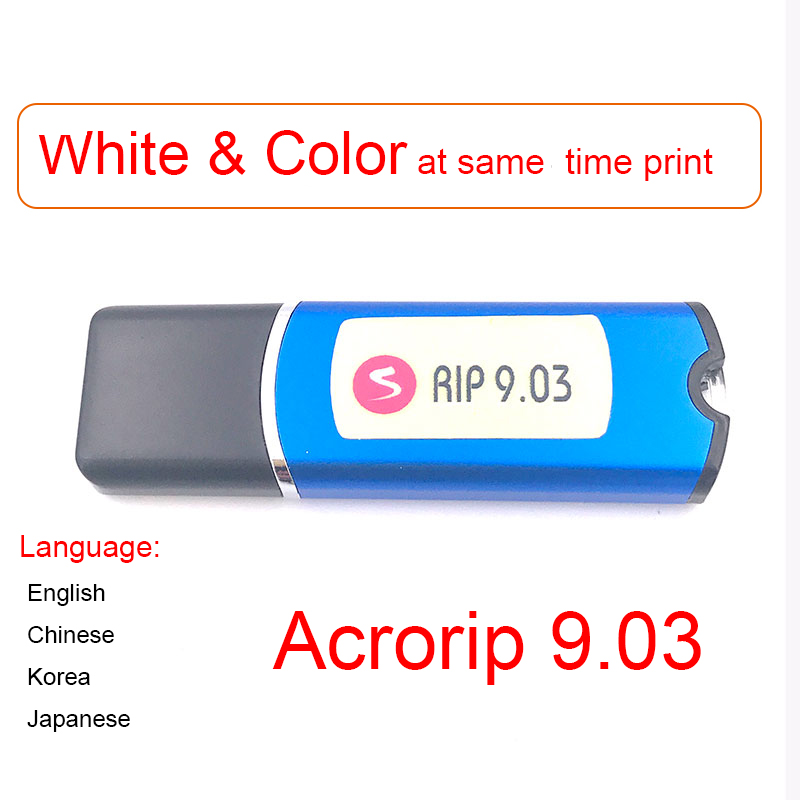 برنامج طابعة UV مسطحة نافثة لل - مراجعة Color Rip Software Dongle وسعره